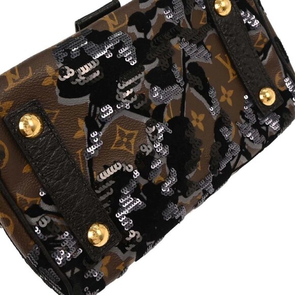 Louis Vuitton Monogram Fleur de Jais Carrousel Handbag - Picture 4 of 10